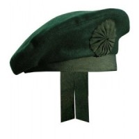 Dark Green Irish Caubeen Balmoral